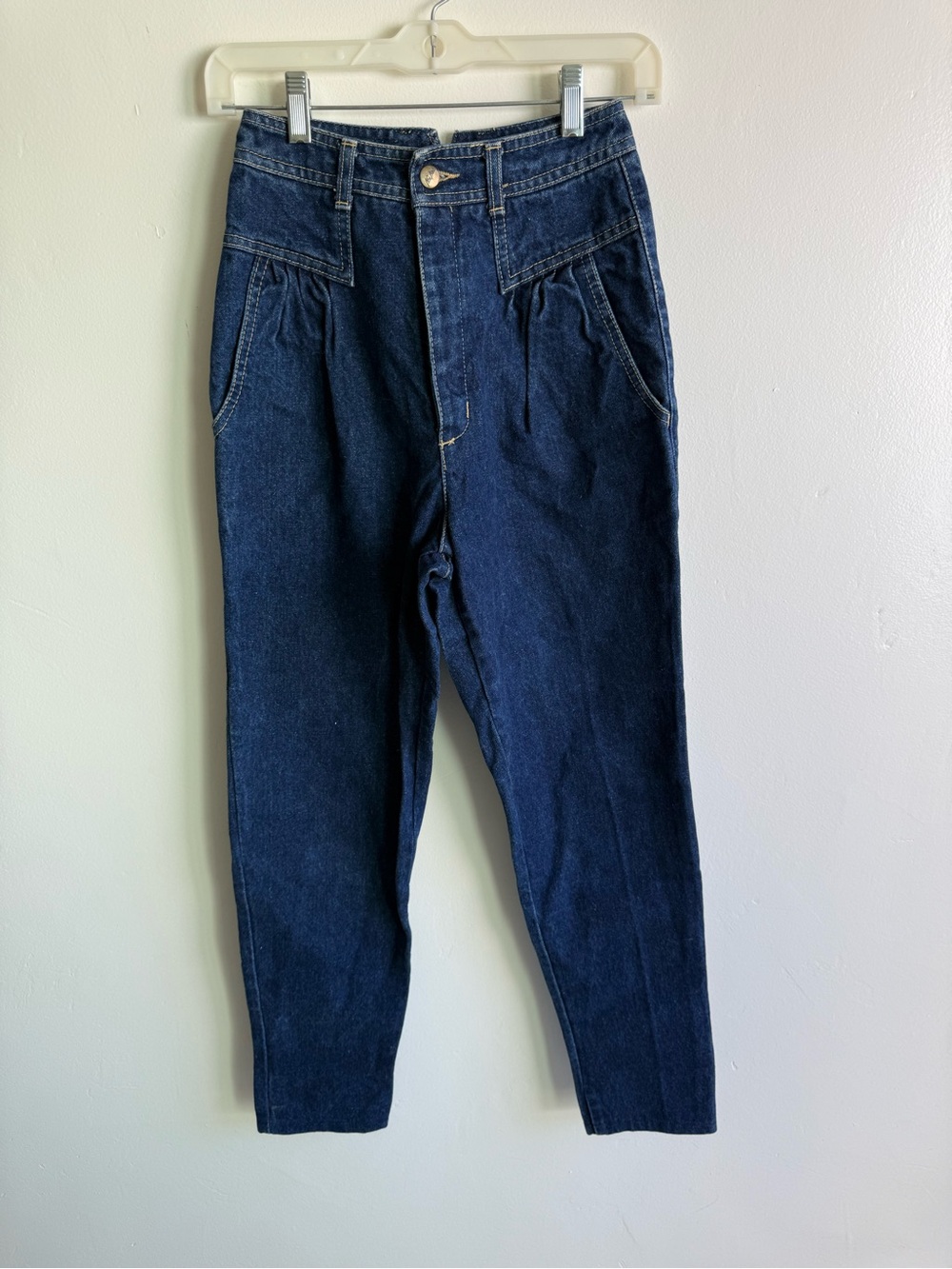 Vintage 1990’s Mic Mac High Waisted Western Inspired Tapered Leg Cotton Jeans 29